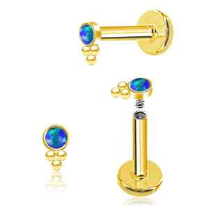 Luna Labret Bar Flat Back