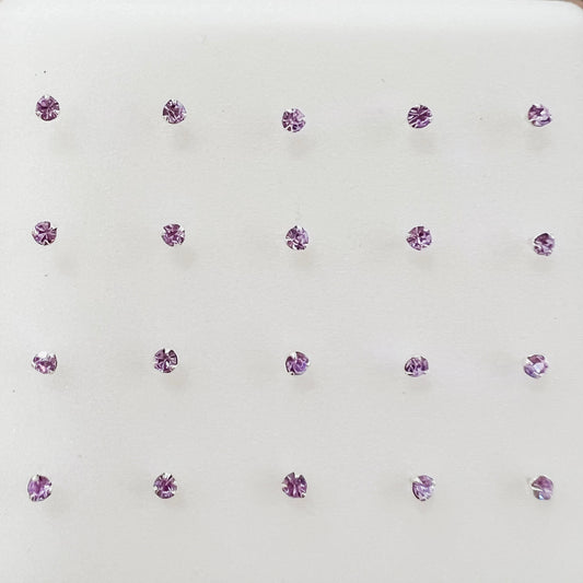 Bulk Buys Nose Stud Violet
