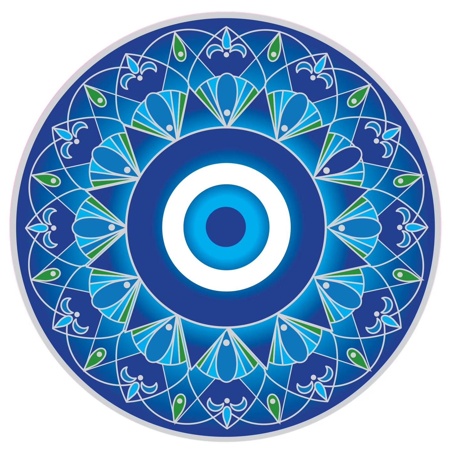 Blue Eye Mandala Sunseal