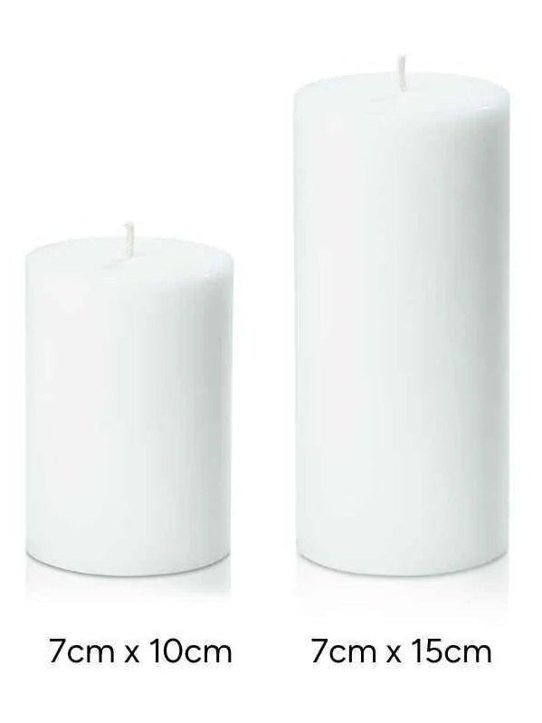 Olive Pillar Candle
