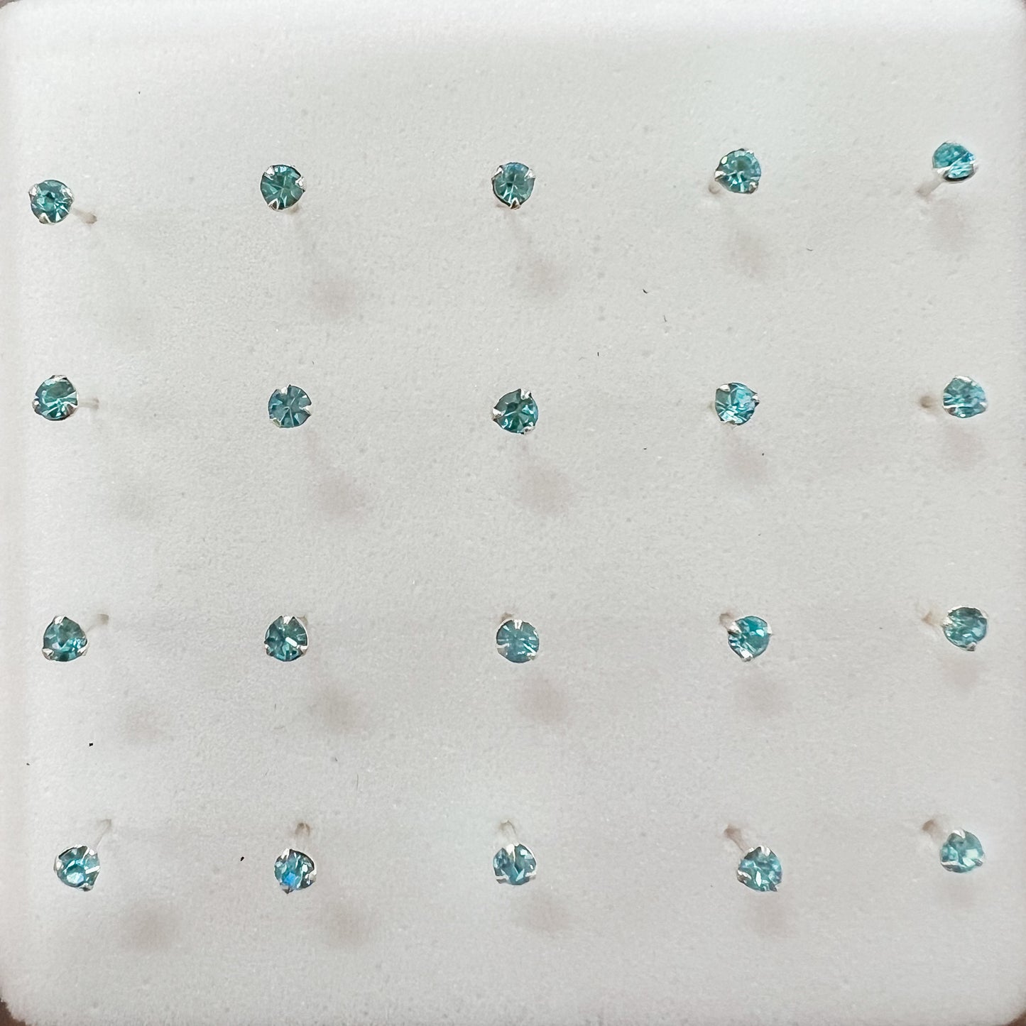 Bulk Buys Nose Stud Blue