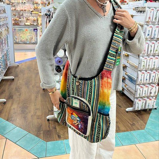 Rainbow Mushroom Shoulder Bag