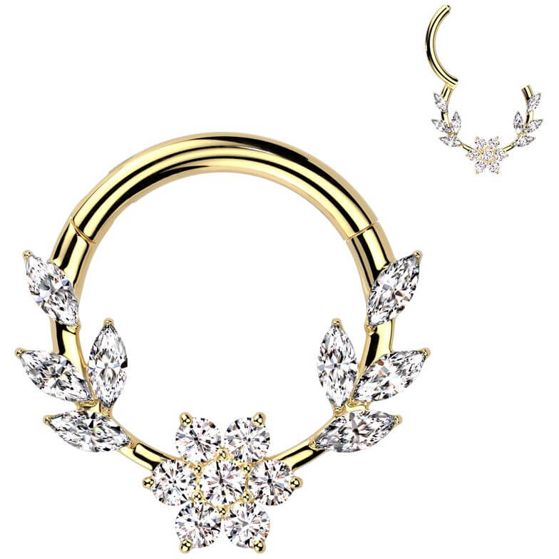 Flower vine Gold