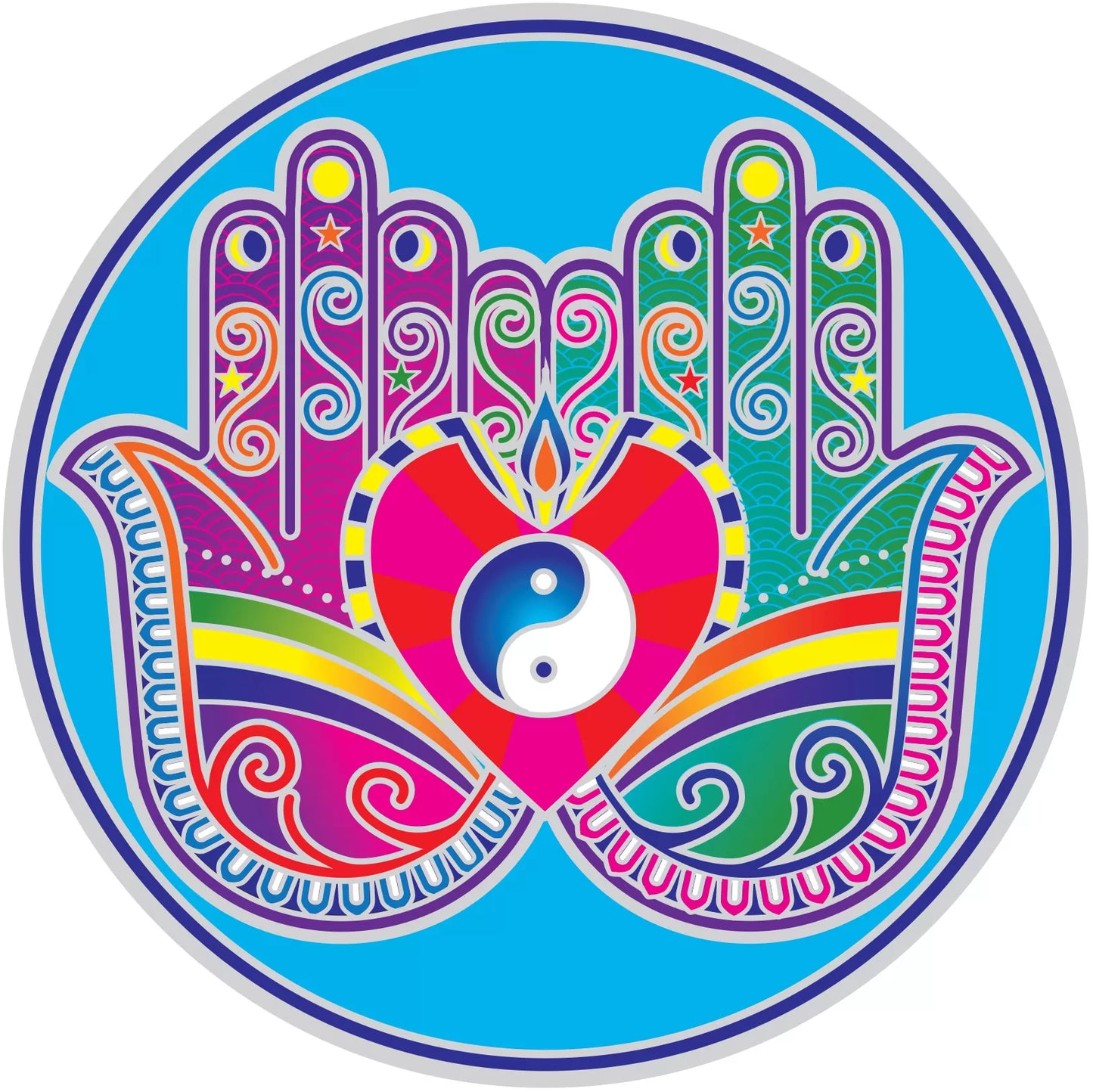 Healing Hands Mandala Sunseal