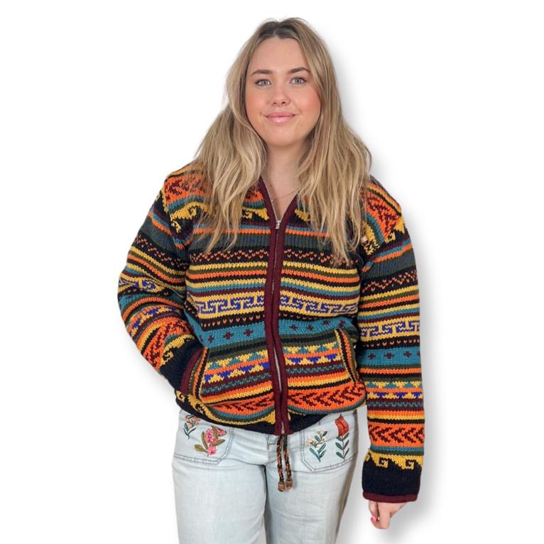 Aztec Woolen Jumper