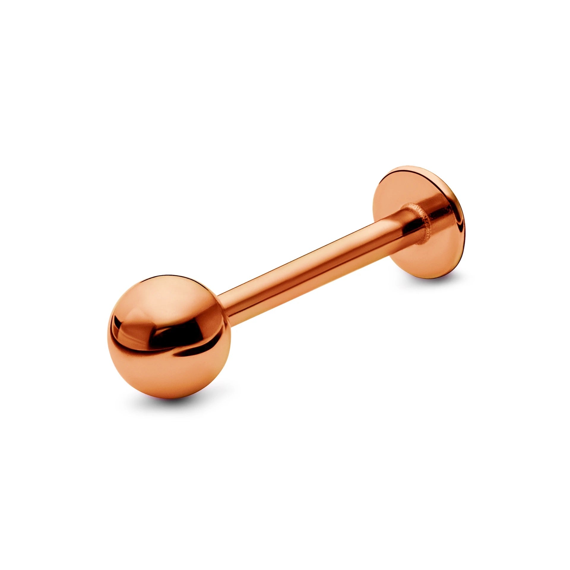 Rose on sale gold labret