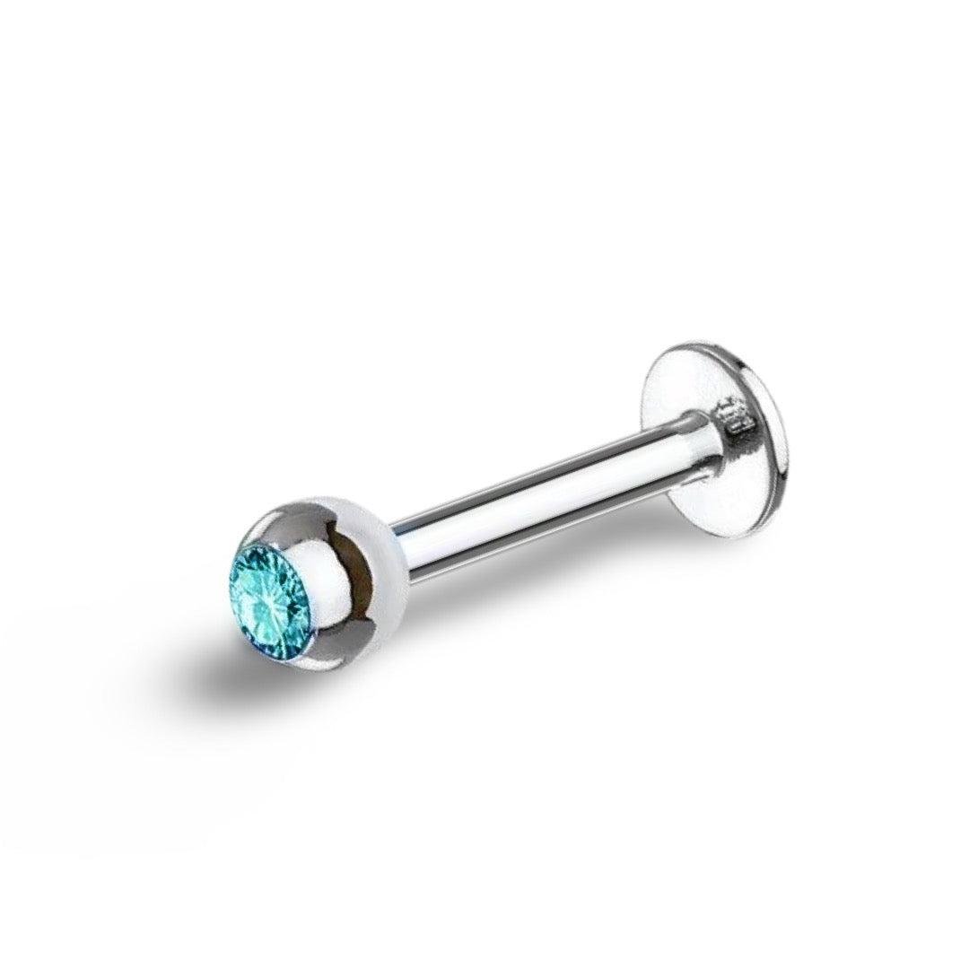 Turquoise labret shop