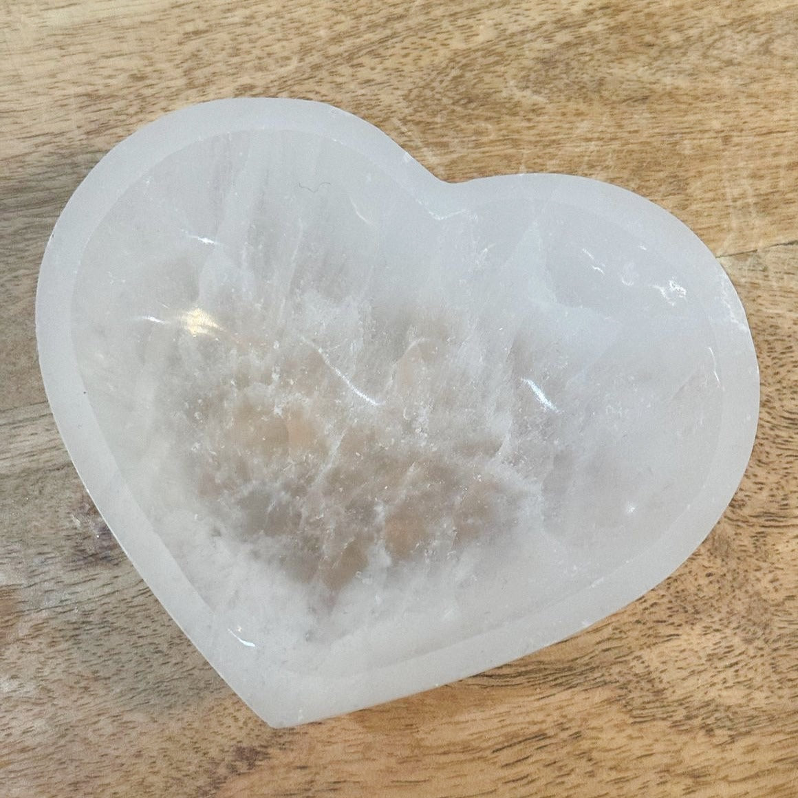 Selenite Crystal Heart Bowl