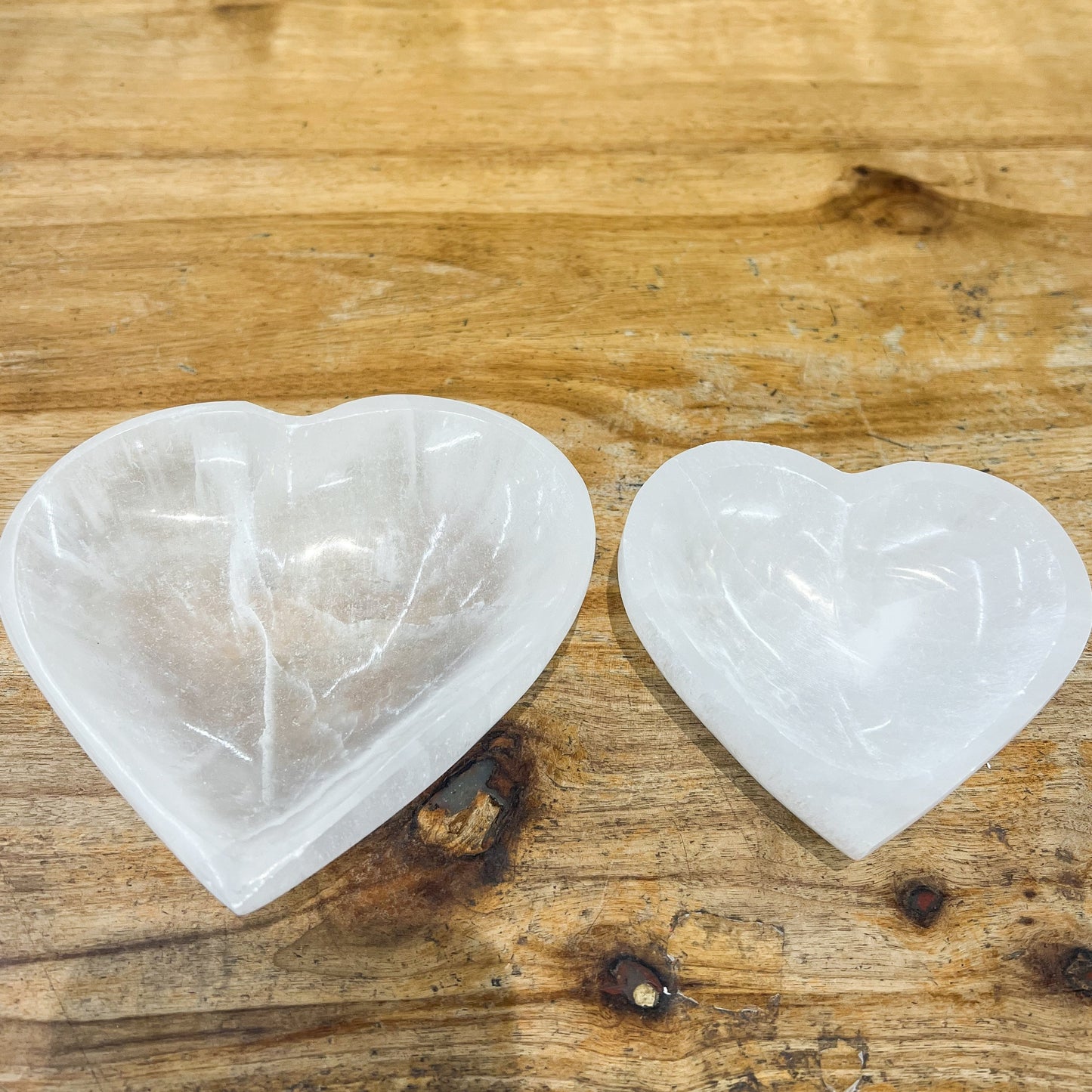 Selenite Crystal Heart Bowl