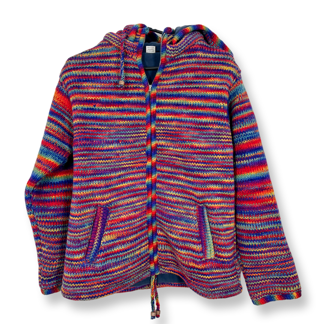 Rainbow Woolen Jumper