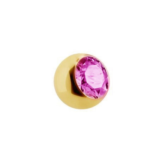 Pink Gold Round 16 Gauge