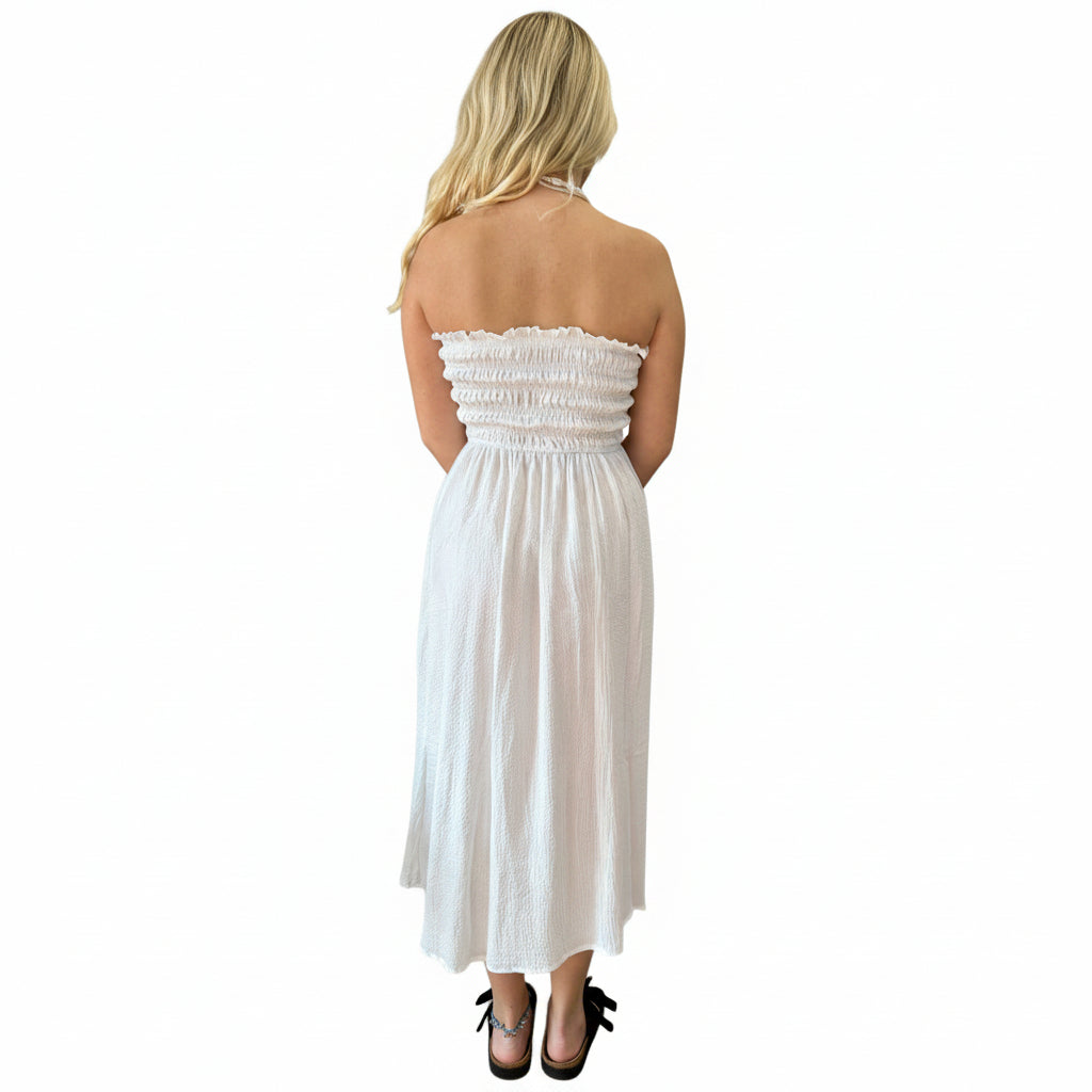 Maddy Dress White