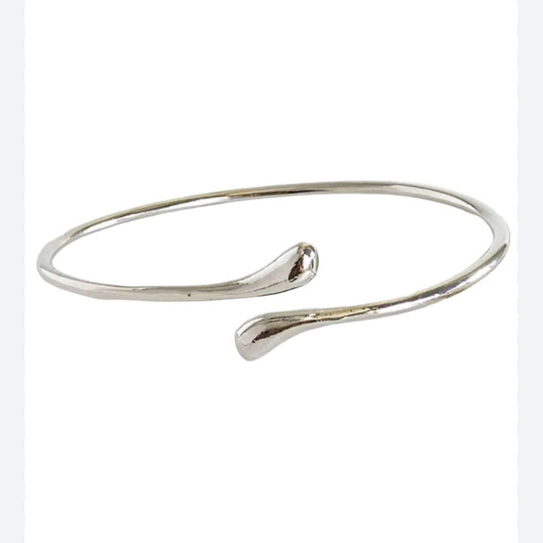 Droplet Cuff Silver
