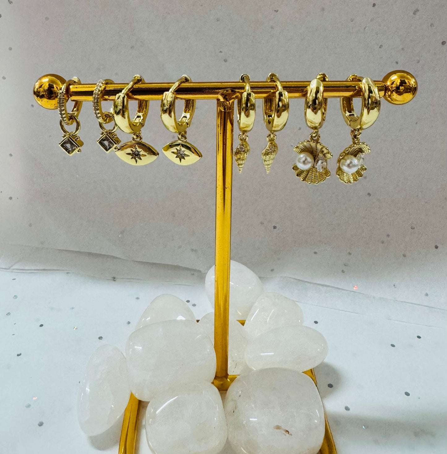 Gold Indie Drop Earrings