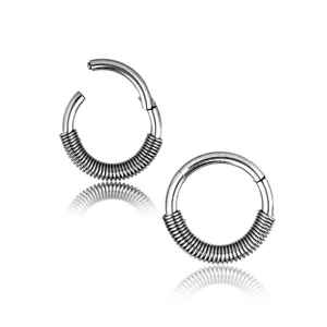 Wire wrapped Silver