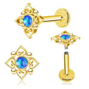 Filigree Square Gold