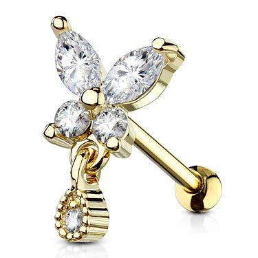 Butterfly Drop Gold
