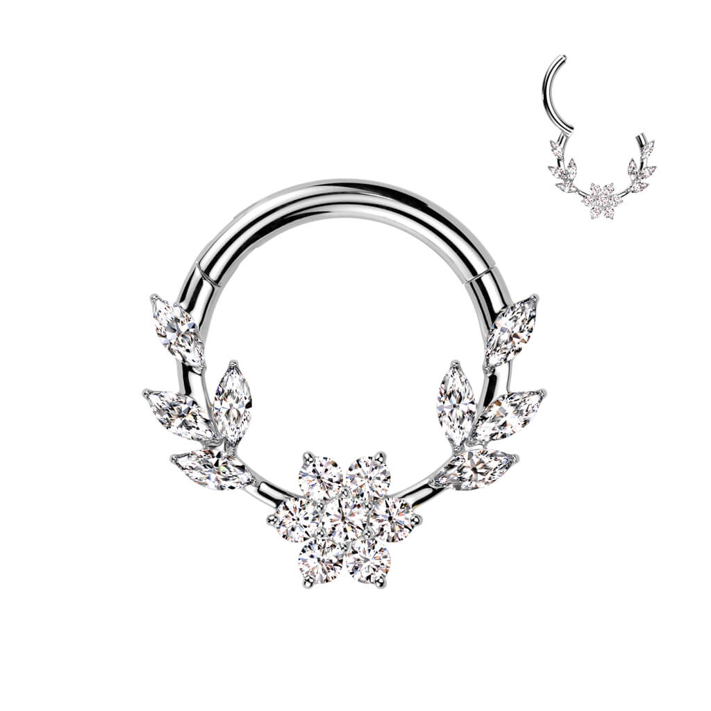 Flower vine Silver