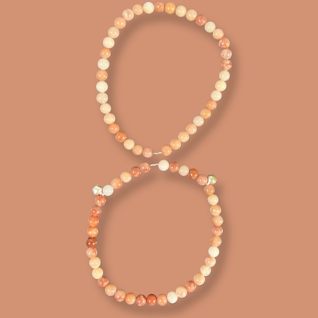 Agate Dyed Turquoise Anklet