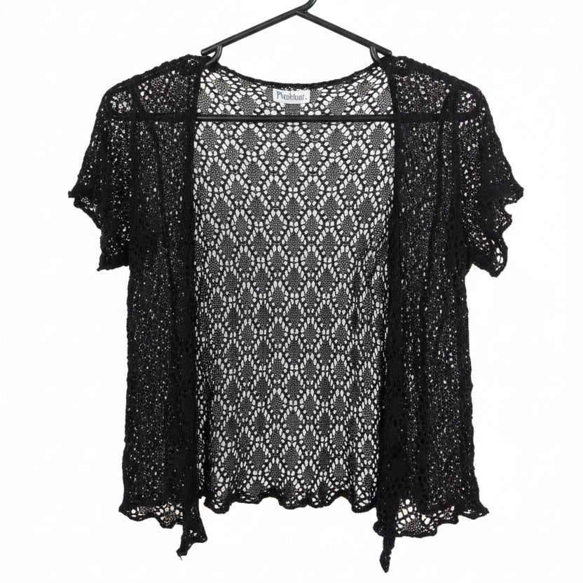Black knitted Cardigan