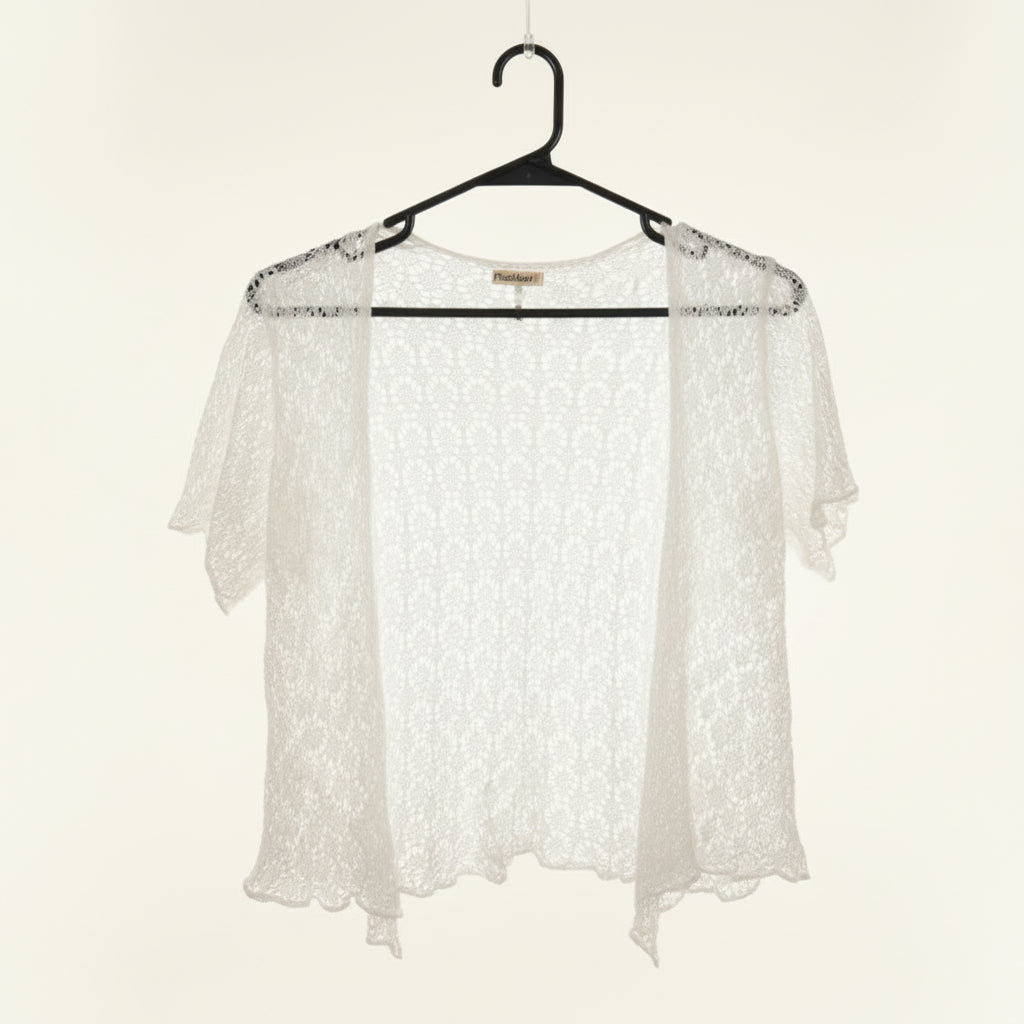 White knitted Cardigan