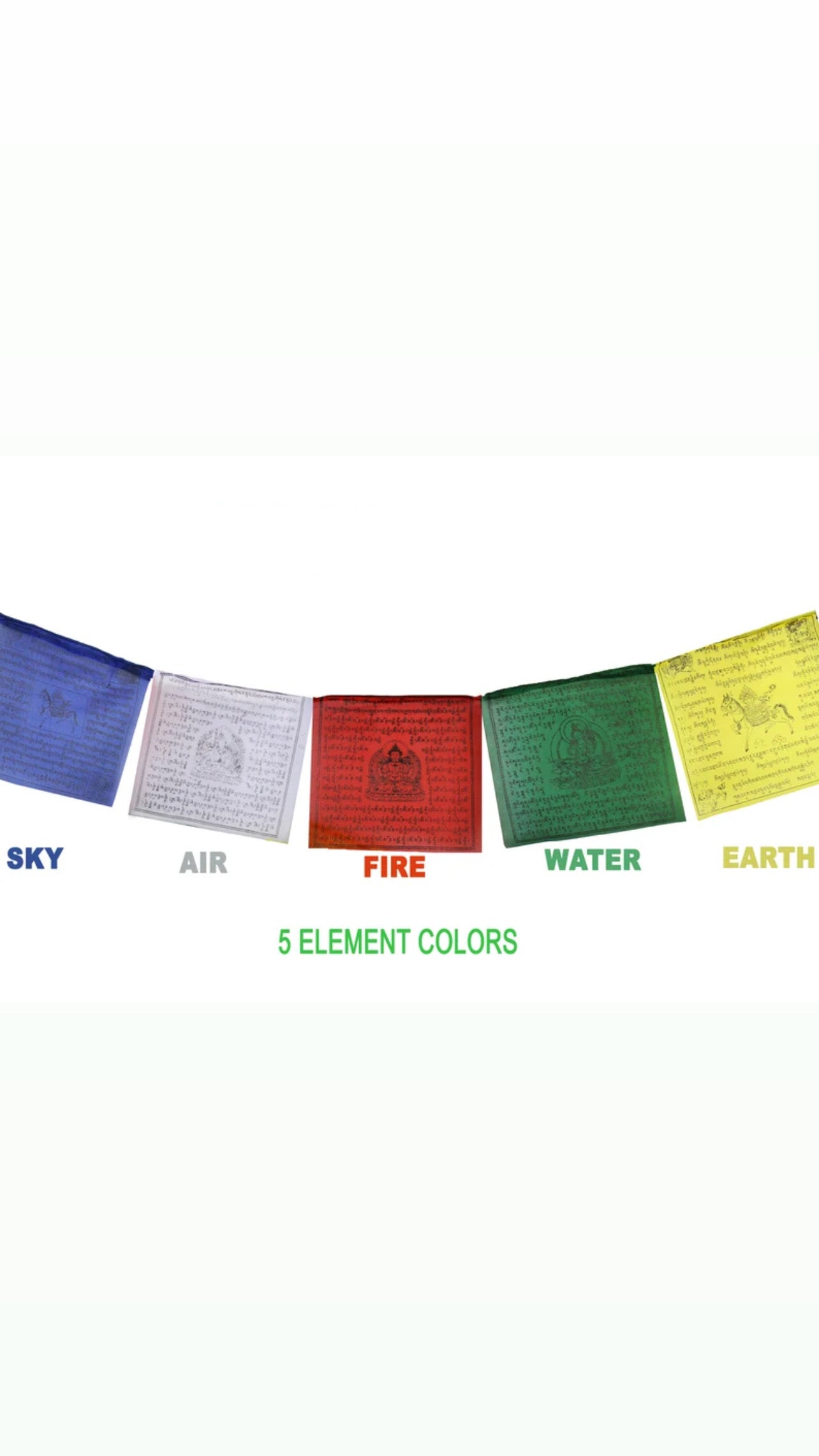 Traditional Tibetan Prayer Flags