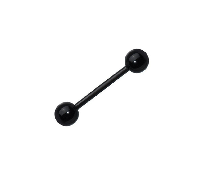 Black Straight Bars 14 Gauge