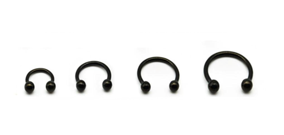 Black Horseshoes 16 Gauge