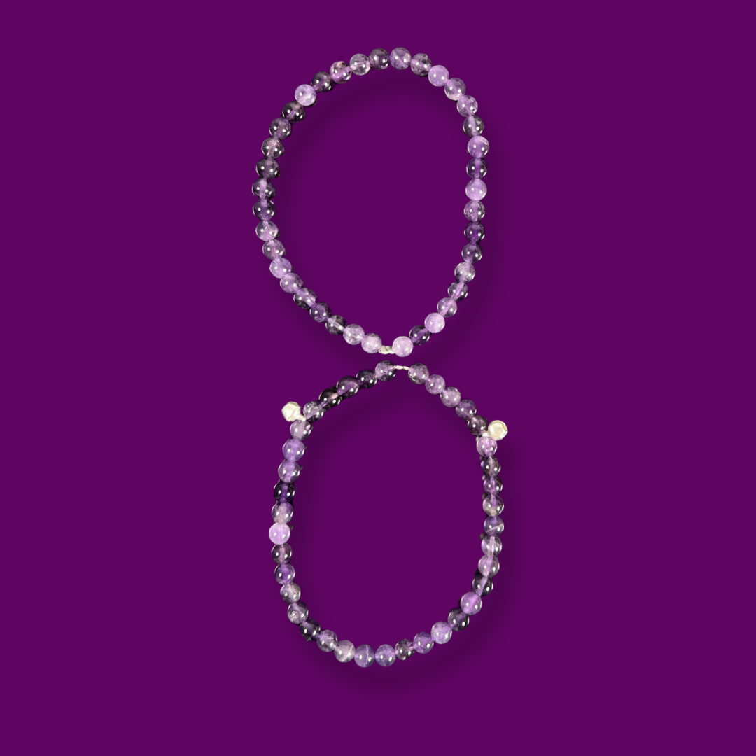 Amethyst Anklet