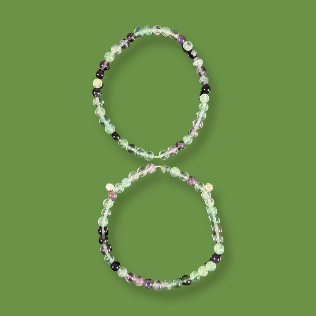 Fluorite Anklet