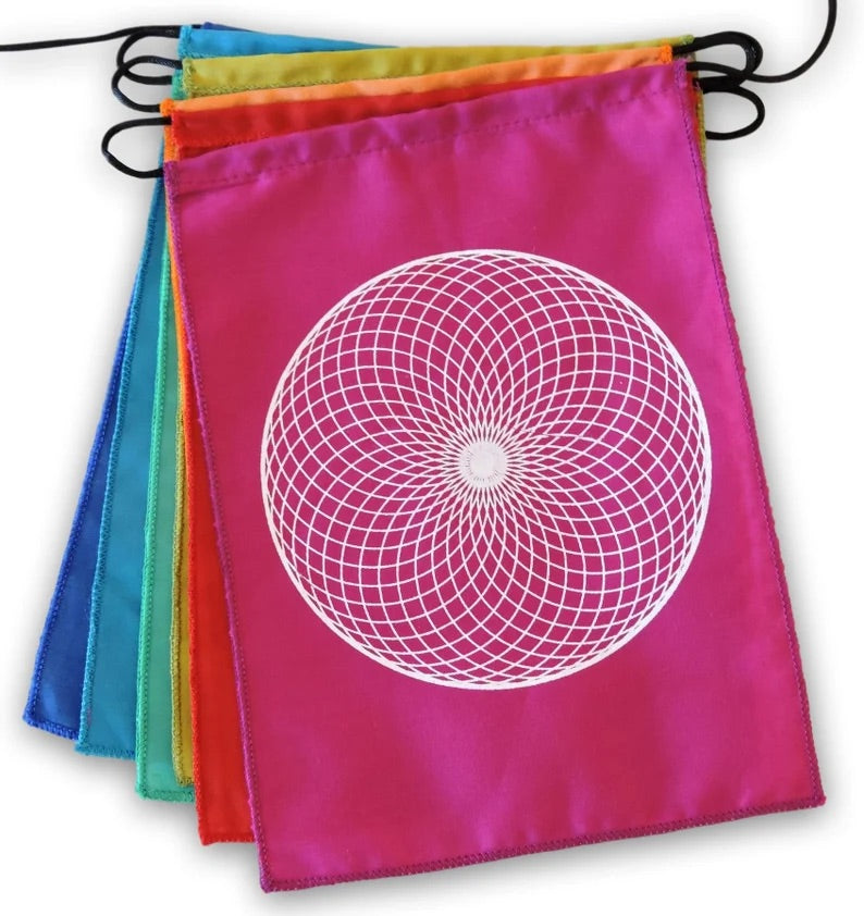 Geometric Prayer Flags
