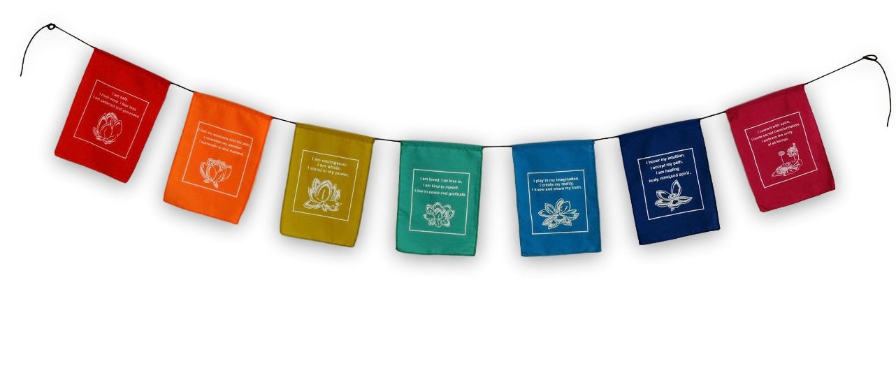 Lotus Prayer Flags
