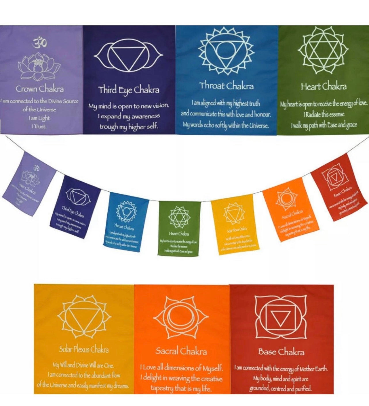 Chakra Prayer Flags