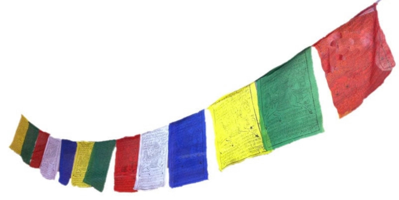 Traditional Tibetan Prayer Flags