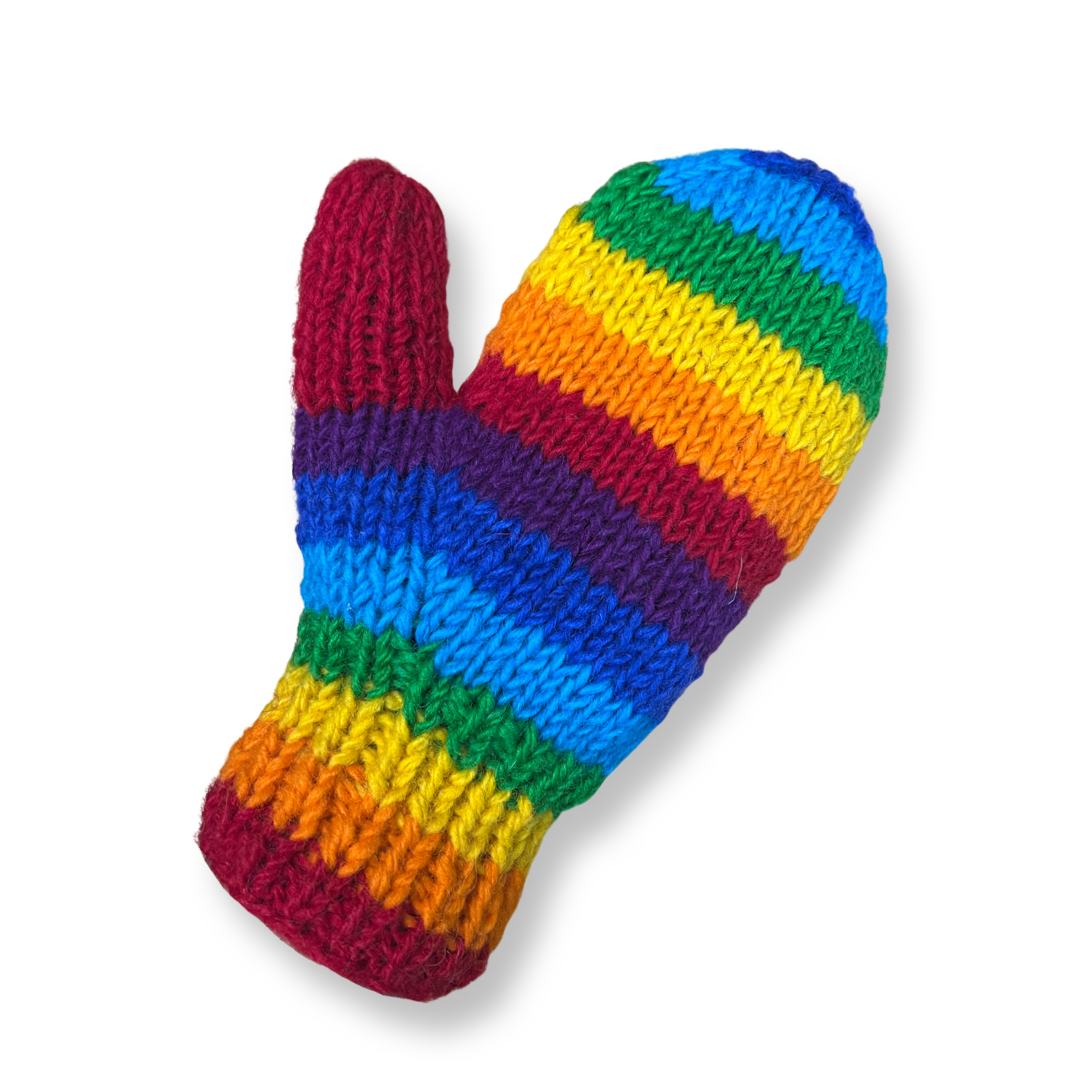 Rainbow Mittins