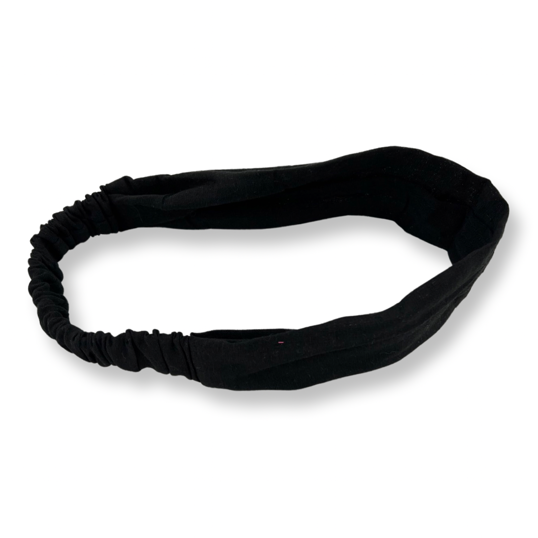 Heart Black Headband