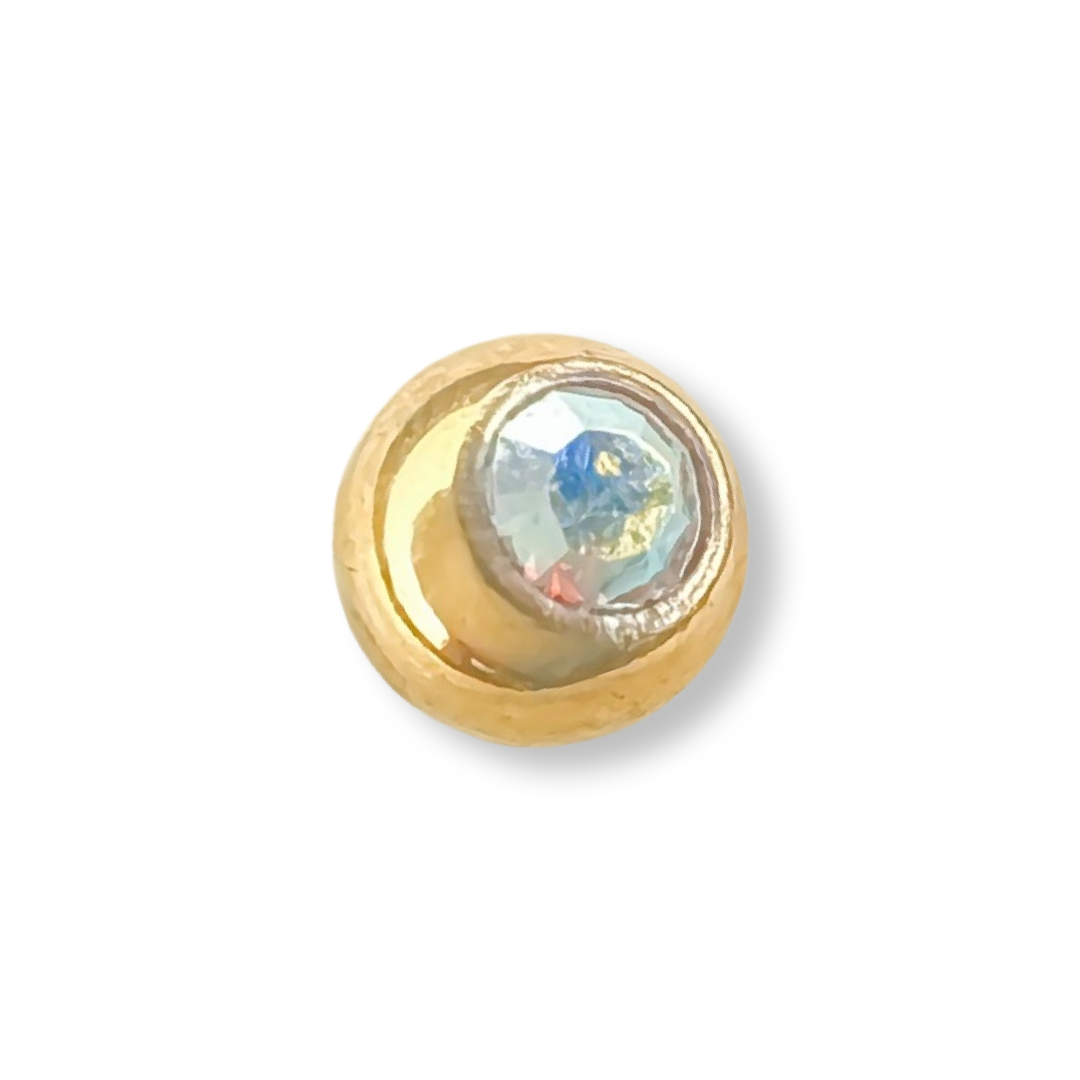 Rainbow Gold Round 16 Gauge