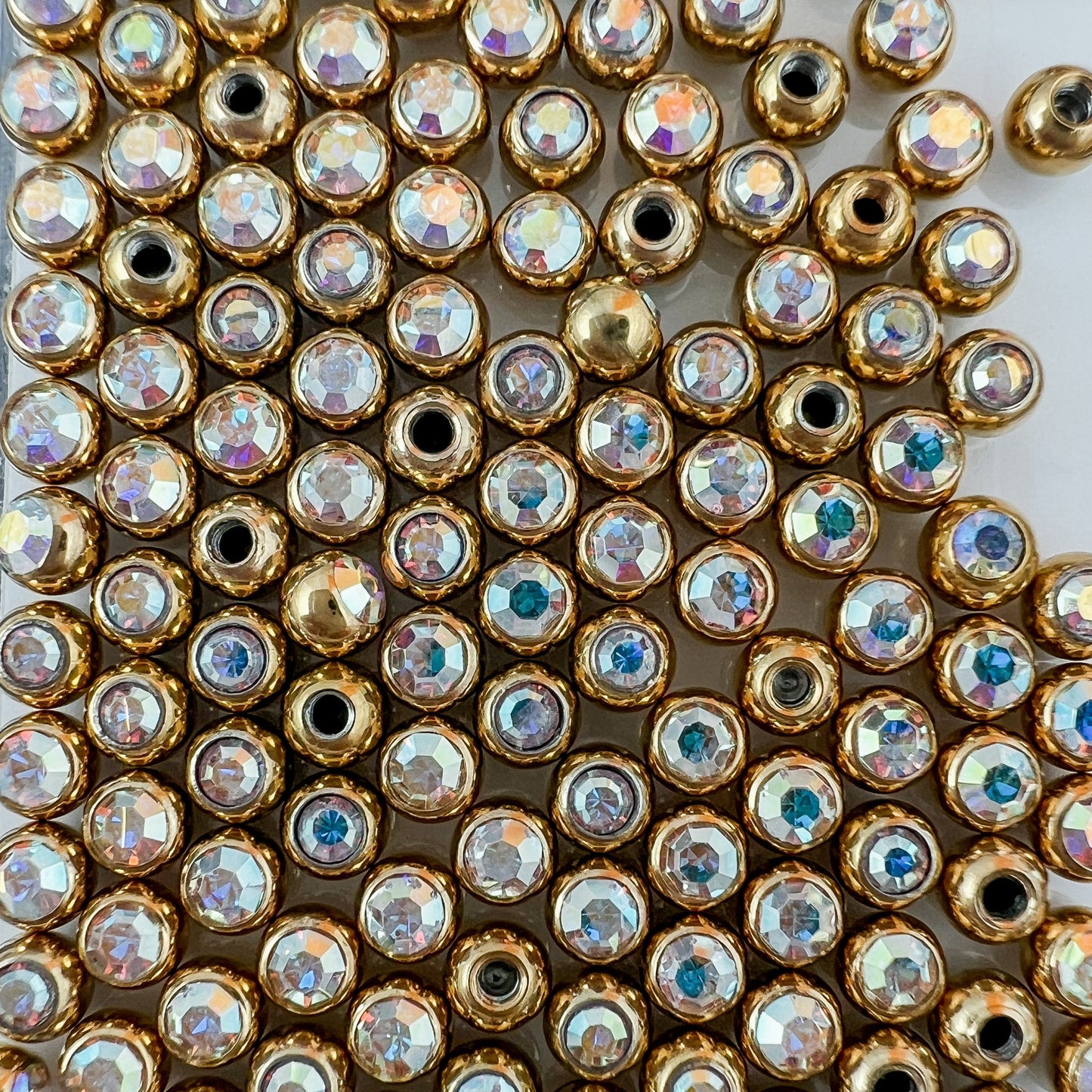 Rainbow Gold Round 16 Gauge
