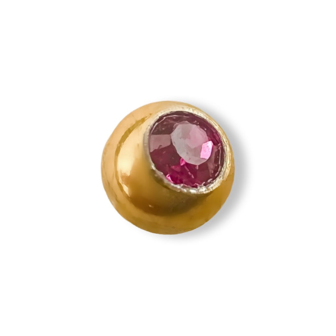 Pink Gold Round 16 Gauge