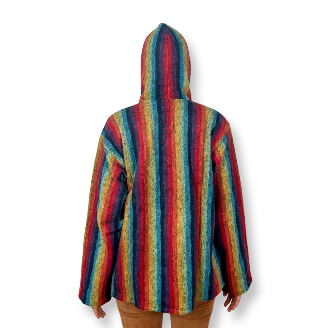 Cotton Hoodie Rainbow