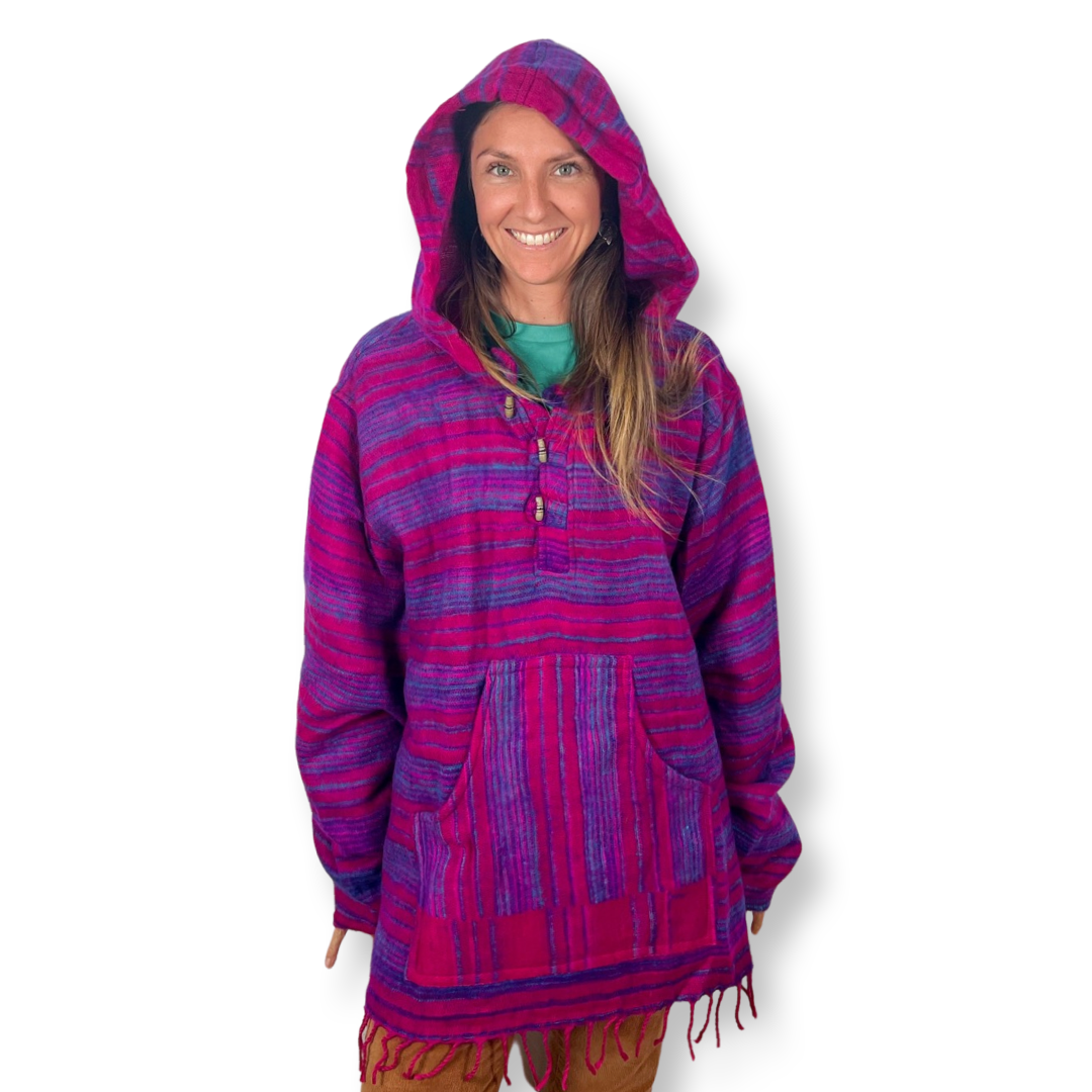 Wool Blend Hoodie
