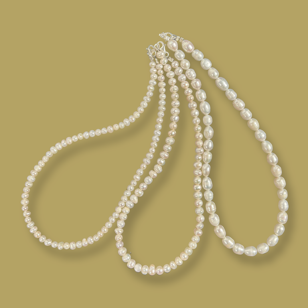Pearl Oval Choker