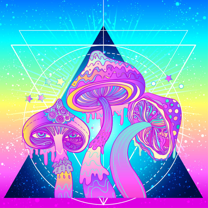 Psychedelic Card