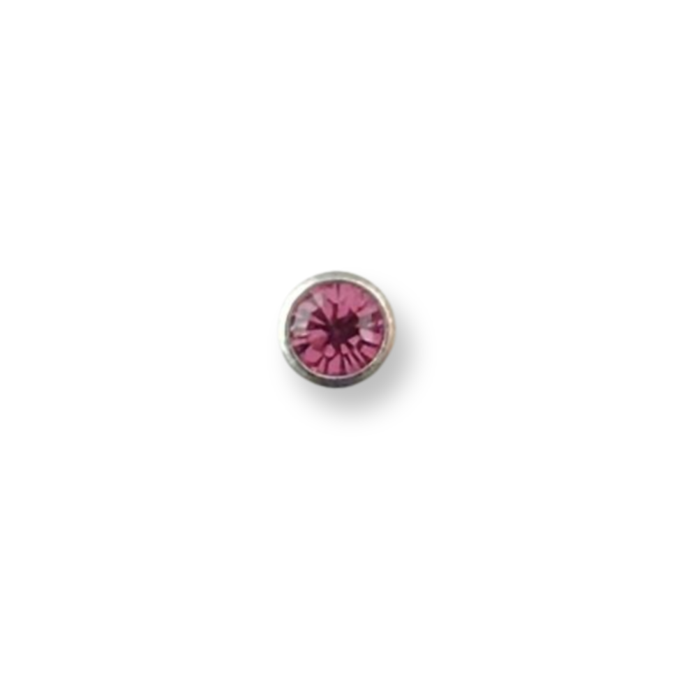 Pink Surgical Steel Stud