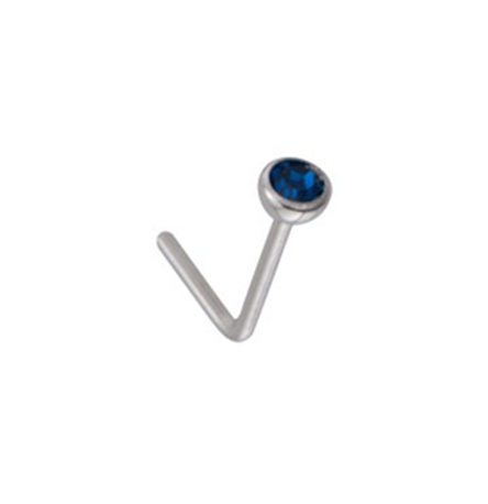 Sapphire Surgical Steel Stud