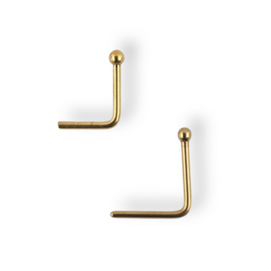 Gold Ball Small Surgical Steel