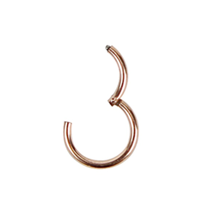 Rose Gold Clicker 18 Gauge