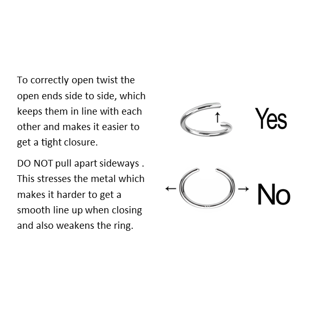 Sterling Silver Nose Rings with Rod
