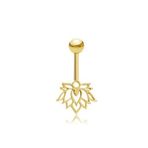 Lotus Vertical Helix Gold