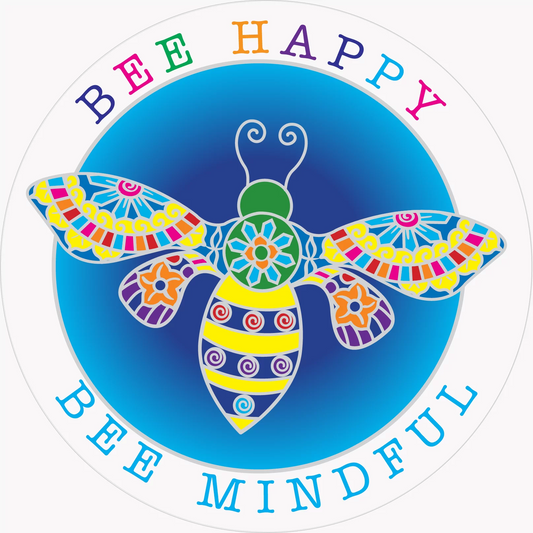 Bee Happy Mandala Sunseal